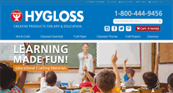 Desktop Screenshot of hyglossproducts.com